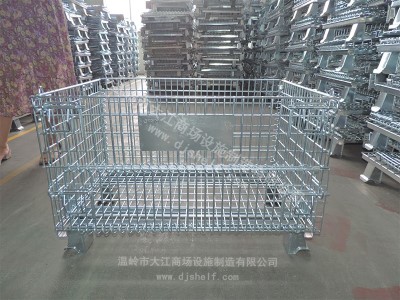 【網(wǎng)距25*50】800*500*530折疊式倉(cāng)儲(chǔ)籠